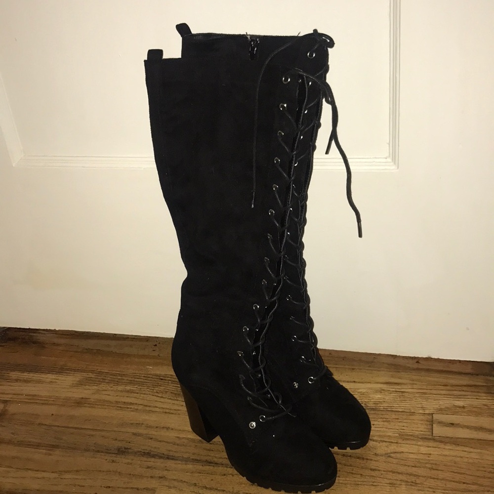Knee high boots